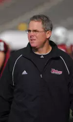 Kevin Morris spent five years as Offensive Coordinator for the Minutemen.