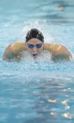 Senior Christa Narus led the way for the Minutewomen with three individual wins against Boston College.