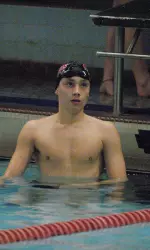 Joey Sbordon set a personal-best this weekend in the 1000-yard freestyle.