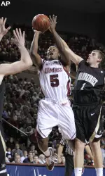 Ricky Harris had 12 points in the loss