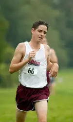 Senior Jonathan Pierce finished first for the Minutemen for a second consecutive week.
