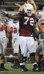 Vladimir Ducasse is hoping to point the way to the NFL.