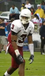 Victor Cruz scored UMass' lone touchdown.