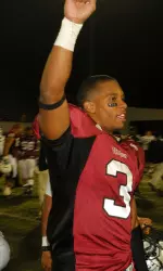 Victor Cruz leads the CAA in receving yards.