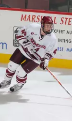 Matt Irwin has a team best five goals this season for the Minutemen