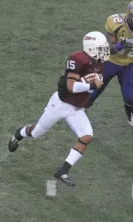 Julian Talley had a career high 48 yard kickoff return on Saturday