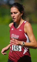 Junior Gina Perno finished fourth for UMass at the NCAA Regional Qualifier.