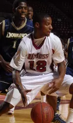 Anthony Gurley contributed 13 points to UMass' exhibition victory over Dowling on Saturday.