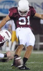 Armando Cuko set the UMass records for field goals in a season (19) and career (31) in 2009.
