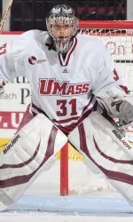 Paul Dainton made 29 saves for the Minutemen