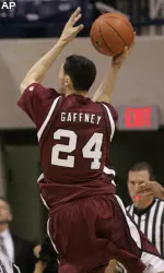 Tony Gaffney was one point short of matching a career high.