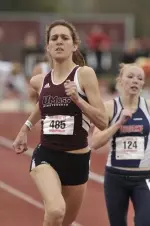 Gina Perno qualified for ECAC competition at last year's BU Valentine Invitational.