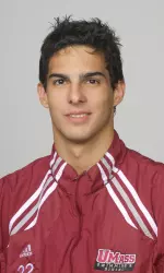 Junior Juan Moliere earned A-10 Champion honors after finishing first in the 100 free.