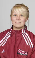 Sophomore Ida Okkonen broke into the UMass record book at the A-10 Championships.