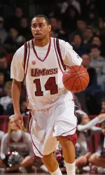 Chris Lowe broke the all-time assist record at UMass in Sunday's win at Saint Joseph's