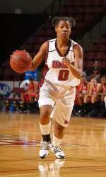 Freshman Alesia Howard