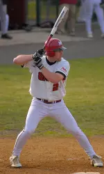 Junior co-captain Brian Baudinet had four RBI against the Stags on Sunday.