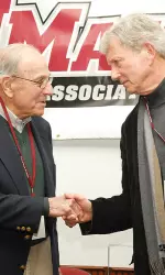 UMass Alums from the 50's, 60's, 70's and Modern Era enjoyed a reception prior to the game vs. BU.
