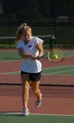 Lauren MacKay fights hard in two close matches