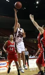 Senior Stefanie Gerardot was named to the Atlantic 10 All-Academic Team on Wednesday.