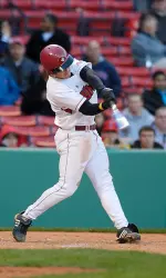 Senior Sam Boone went 3-for-4 against the Eagles on Wednesday and drove in three runs.