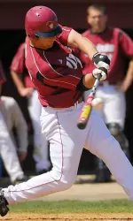 Junior Mike Donato hit a walk-off home run in the bottom of the 10th, UMass' fourth homer of the day.
