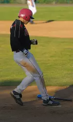 Sophomore Peter Copa's homerun put UMass up for good in game two.