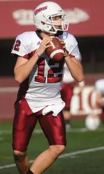 Kyle Havens was one of five quarterbacks to see action Saturday.