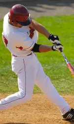 Junior Mike Donato tallied his 71st hit of the season against Dayton on Thursday.