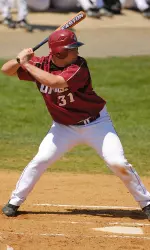 Freshman Tom Conley hit his first collegiate home run on Sunday against St. Bonaventure.
