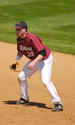 Junior Mike Gedman went 2-for-4 with two RBI against the Huskies on Wednesday.
