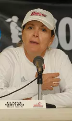 Elaine Sortino's UMass squad finished the season 41-10 and ranked 14th in the country.