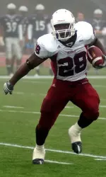 Tony Nelson was third in the CAA in rushing last season.