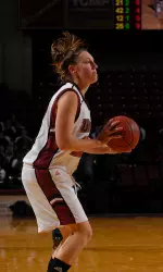 Cerie Mosgrove and her Minutewomen teammates recently spent time volunteering with the ACT NOW! Program