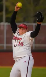 Brandice Balschmiter finished her career as UMass' all-time wins leader with 126.