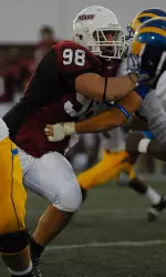 Preseason second-team All-American Kyle Harrington anchors the defensive line.