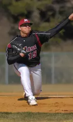Nick Serino is one of four UMass players who will participate in this year's Oldtime Baseball Game.