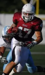 Fullback Chris Zardas had a career-high three receptions.