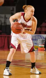 Redshirt junior Megan Zullo dished out a career-high seven assists against Richmond.