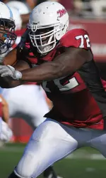 Vladimir Ducasse will play in the Senior Bowl.