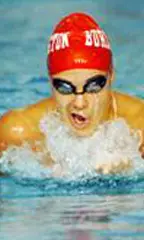 Amina Meho led the Minutewomen with a first-place finish in the 50 free.