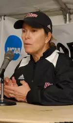 Elaine Sortino enters the season sixth among active Division I coaches in wins (1,058).