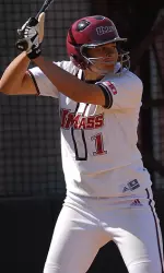 Michelle Libby was 4-for-4 with a home run and three runs driven in vs. PC.