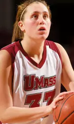 Sophomore Kristina Danella was one of four UMass players to score in double figures vs. Dayton on Saturday.
