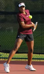 Jocelyn Providence (above) and Tanisha Hodgson put their unbeaten doubles record on the line this weekend.