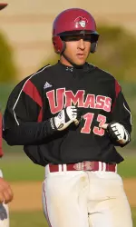 Junior Peter Copa hit one of four UMass home runs on Sunday at William & Mary.