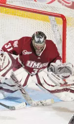 Dainton made 35 stops to backstop the Mass Attack