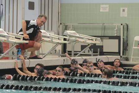 Russ Yarworth talking to team