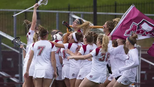 2017 UMass Lacrosse Team Celebrations