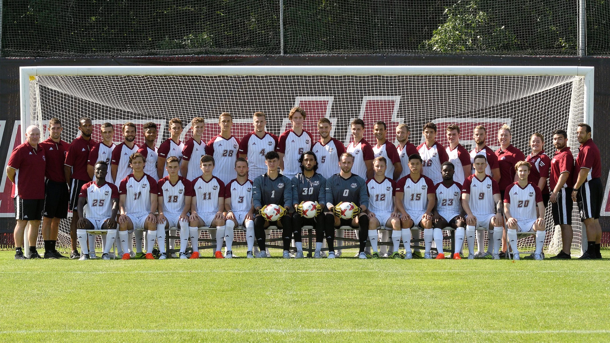 2017 Men's Soccer Team Photo